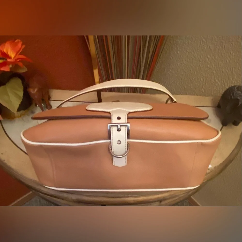 Prada Vitello - EUC - Daino Leather Shoulder Bag - Like New, Pristine!
